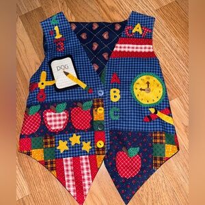 Vintage handmade kids vest